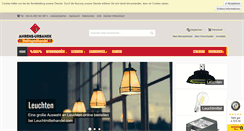 Desktop Screenshot of leuchtmittelhandel.com